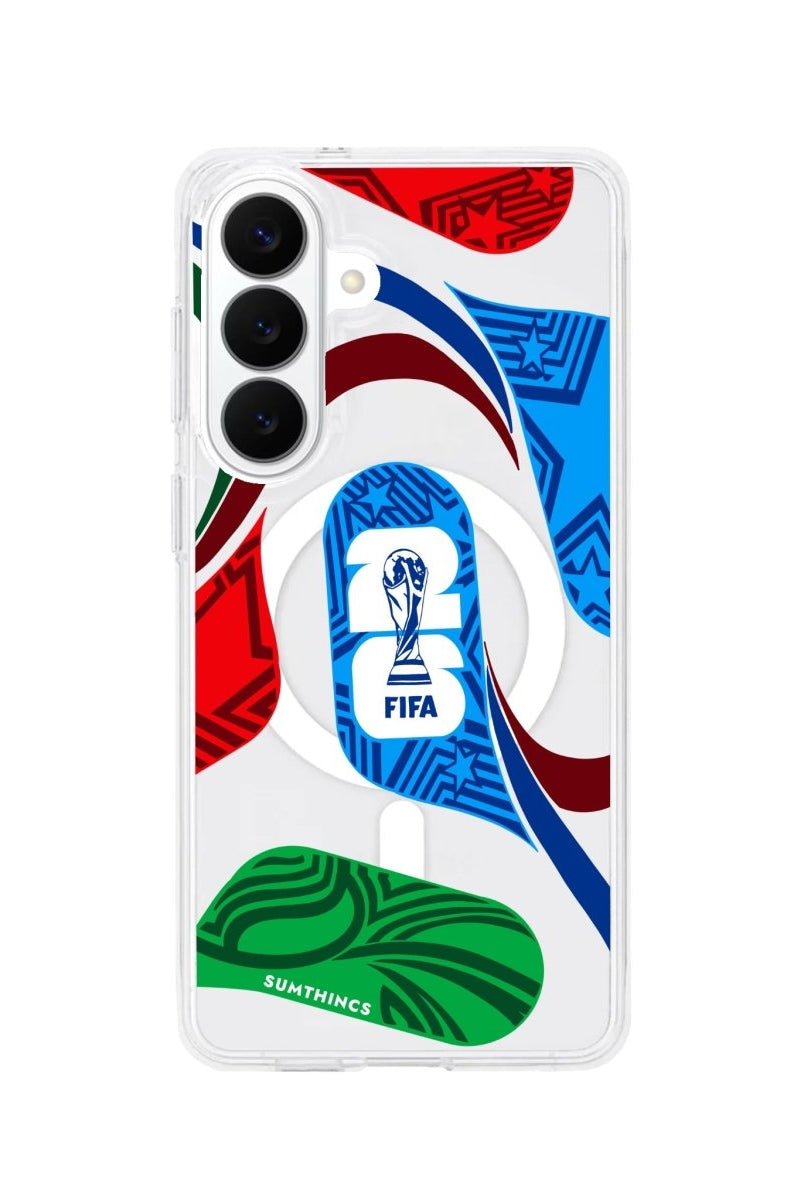Samsung World Cup Ball Clear Magsafe Telefon Kılıfı - Sumthincs