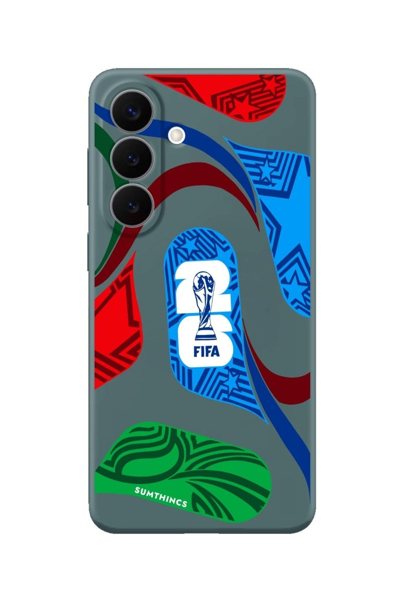 Samsung World Cup Ball Premium Telefon Kılıfı Kaktüs Yeşili - Sumthincs