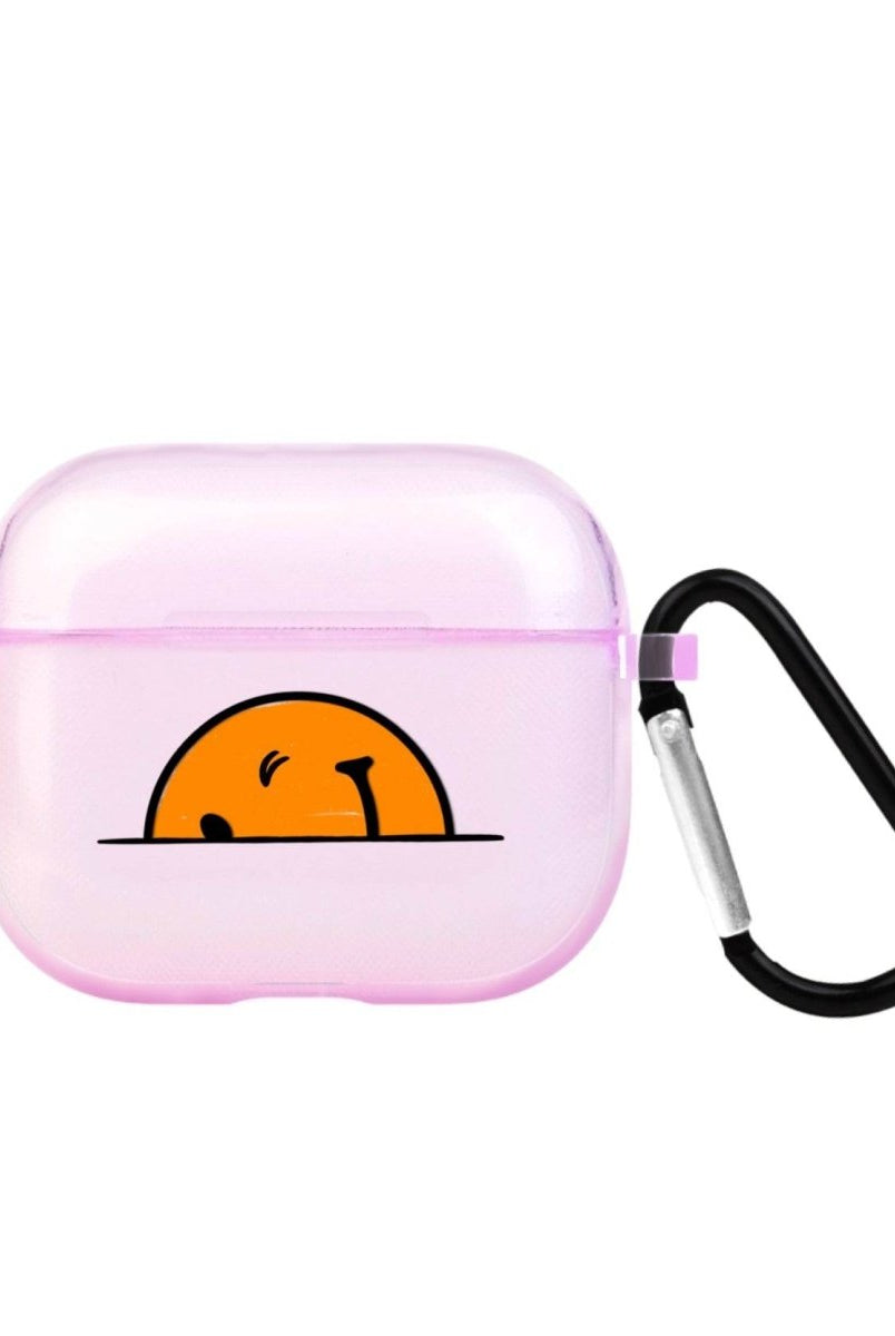 See You Tomorrow AirPods 3 Şeffaf Silikon Kılıf Lila - SUMTHINCS