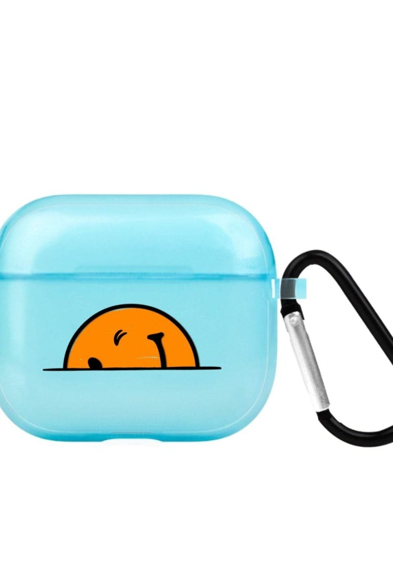 See You Tomorrow AirPods 3 Şeffaf Silikon Kılıf Mavi - SUMTHINCS