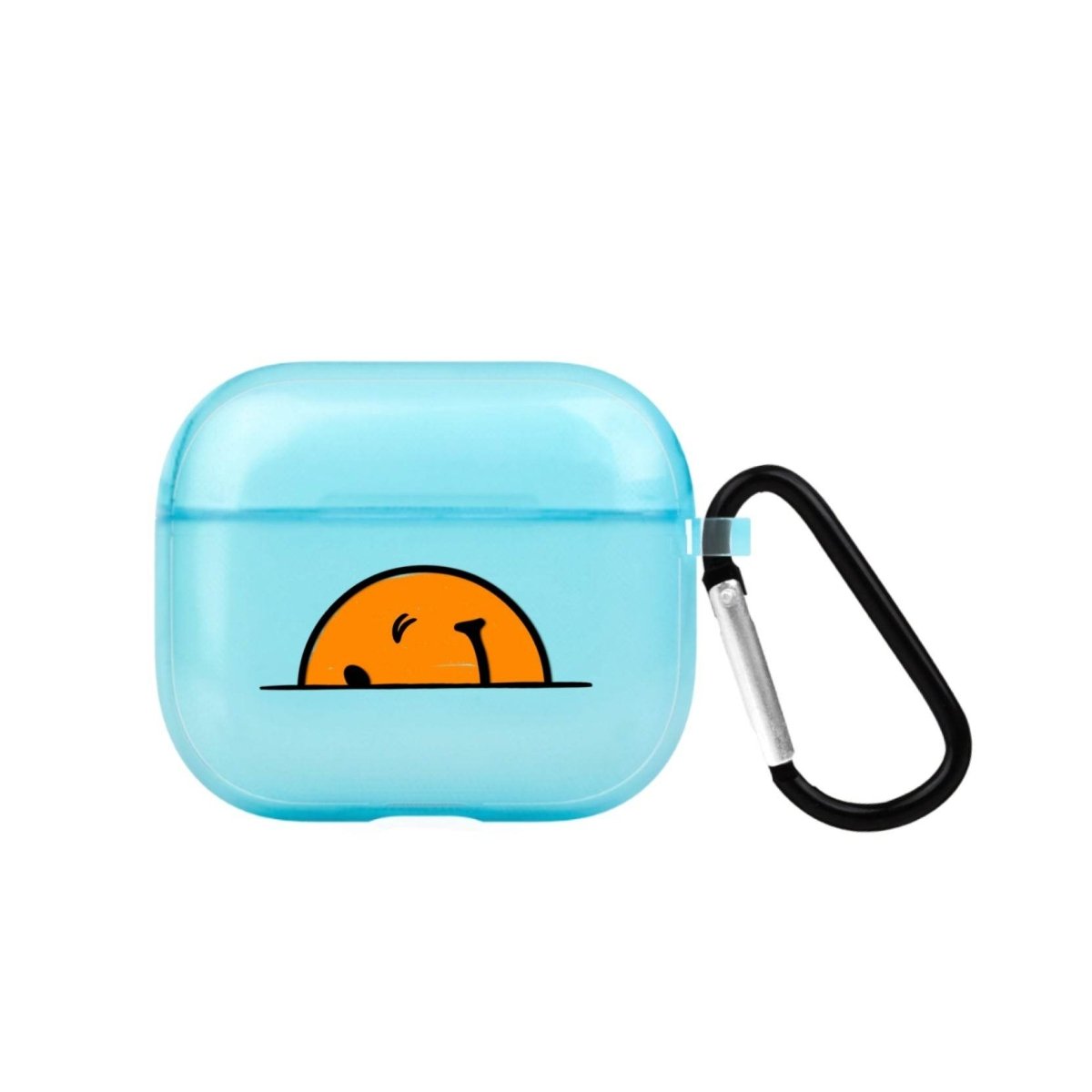 See You Tomorrow AirPods 3 Şeffaf Silikon Kılıf Mavi - SUMTHINCS