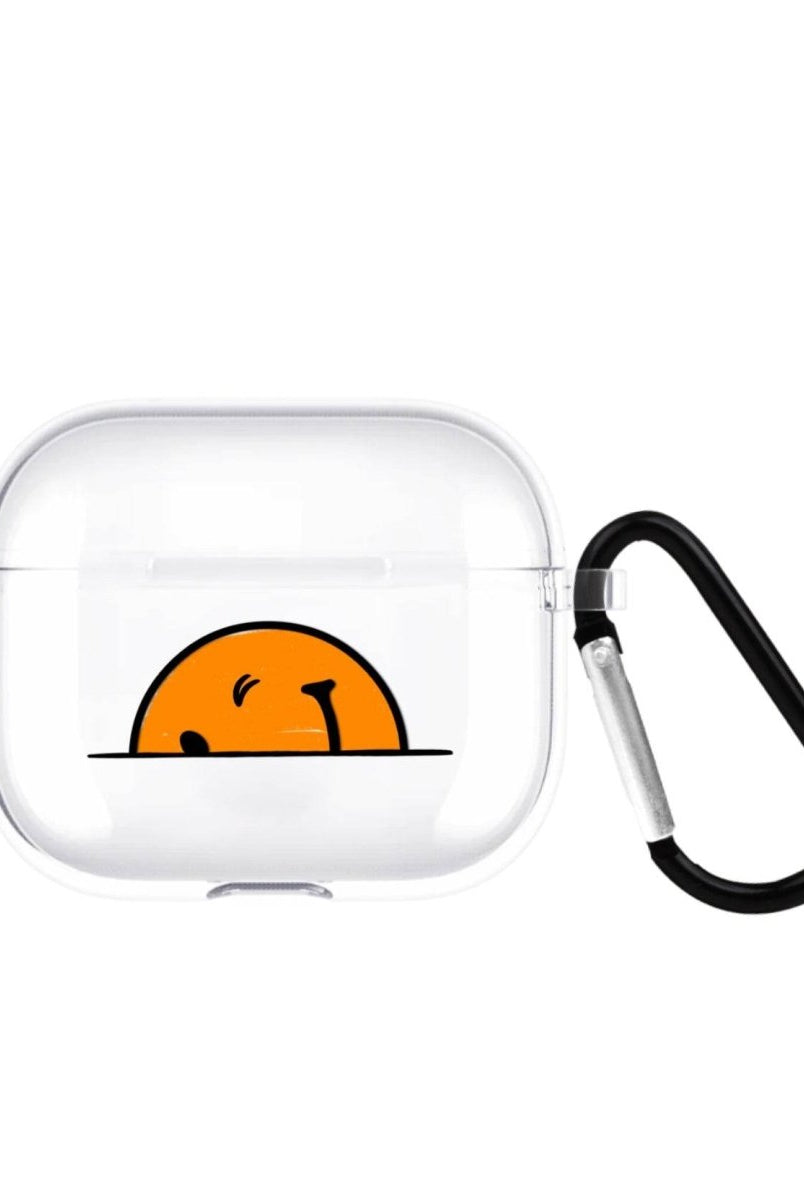 See You Tomorrow AirPods 3 Şeffaf Silikon Kılıf Beyaz Şeffaf - SUMTHINCS