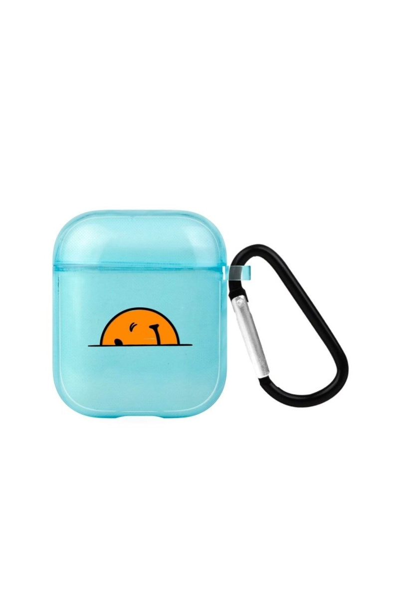 See You Tomorrow AirPods Şeffaf Silikon Kılıf Mavi - SUMTHINCS