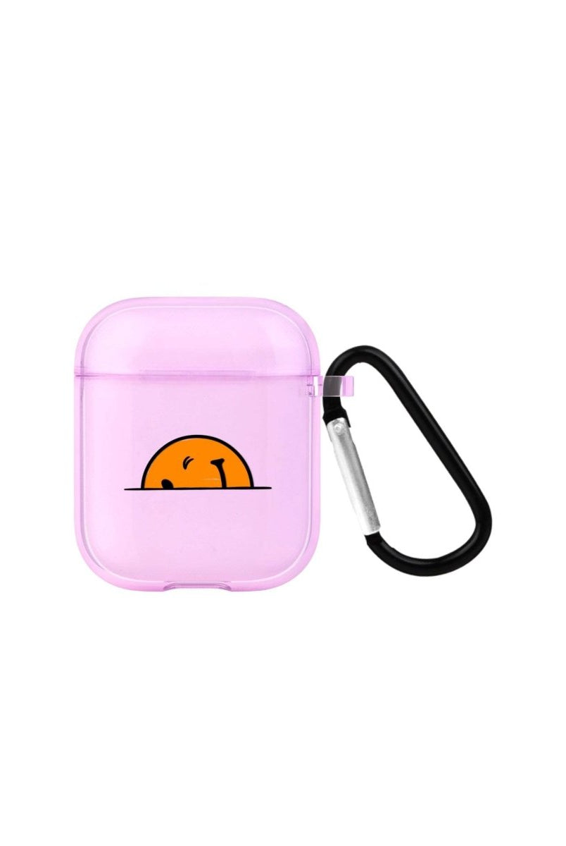 See You Tomorrow AirPods Şeffaf Silikon Kılıf Lila - SUMTHINCS