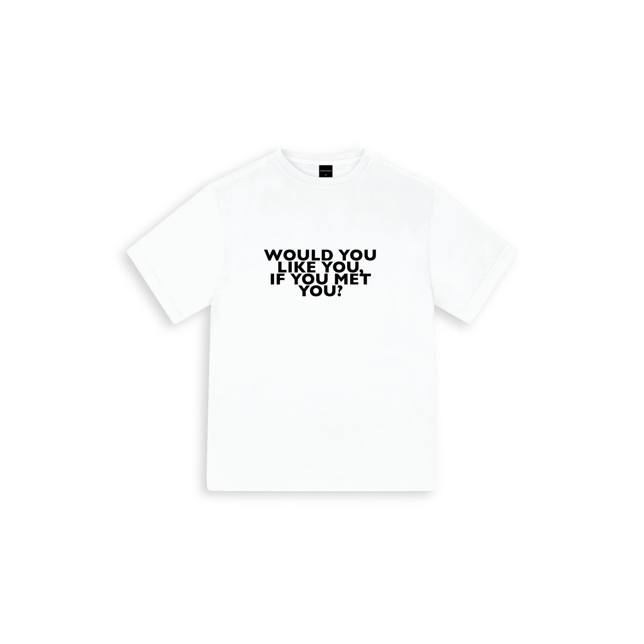 Selfware Oversize Large T-shirt Beyaz - SUMTHINCS