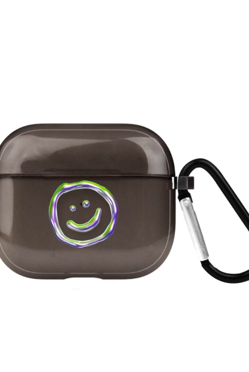 Silver Doodles AirPods 3 Şeffaf Silikon Kılıf Siyah - SUMTHINCS
