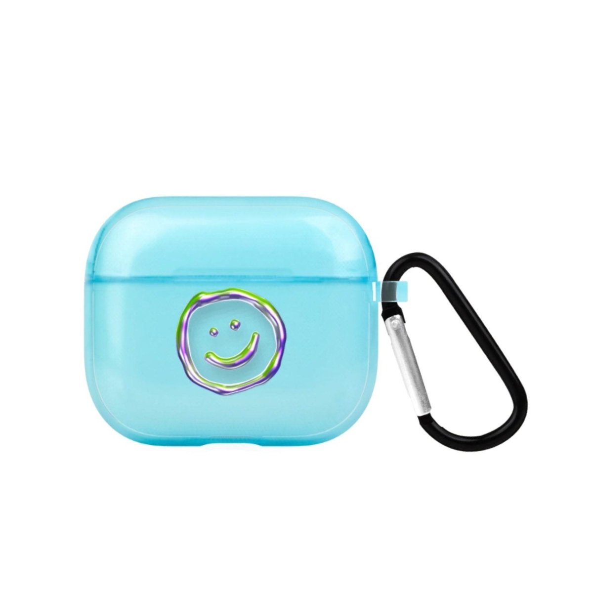 Silver Doodles AirPods 3 Şeffaf Silikon Kılıf Mavi - SUMTHINCS