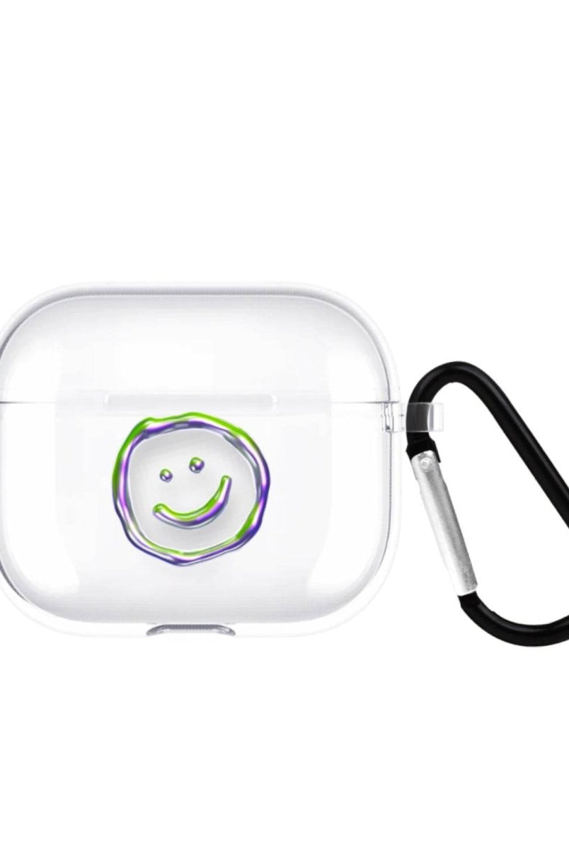 Silver Doodles AirPods 3 Şeffaf Silikon Kılıf Beyaz Şeffaf - SUMTHINCS
