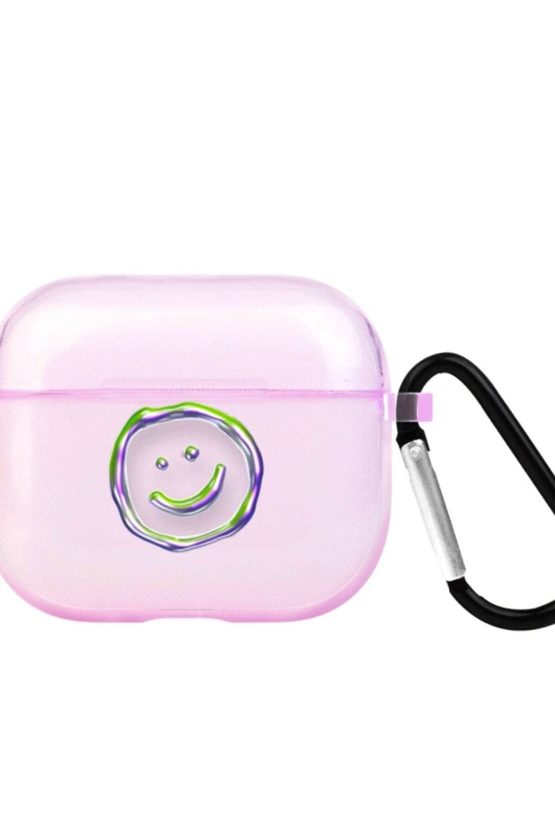 Silver Doodles AirPods 3 Şeffaf Silikon Kılıf Lila - SUMTHINCS