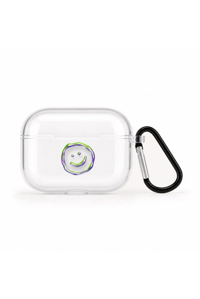Silver Doodles AirPods Pro Şeffaf Silikon Kılıf Beyaz Şeffaf - Sumthincs