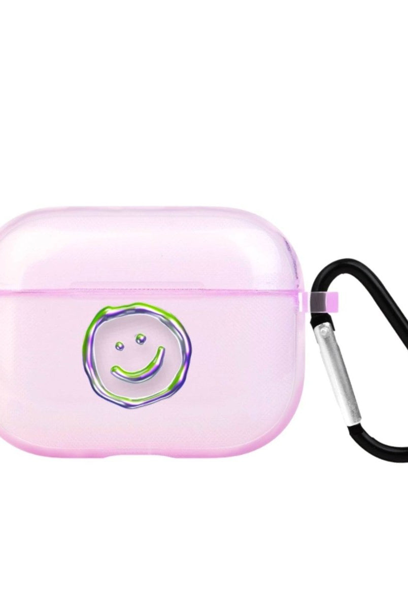 Silver Doodles AirPods Pro Şeffaf Silikon Kılıf Lila - SUMTHINCS