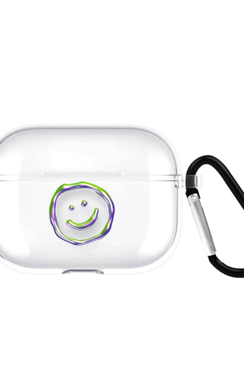 Silver Doodles AirPods Pro Şeffaf Silikon Kılıf Beyaz Şeffaf - SUMTHINCS