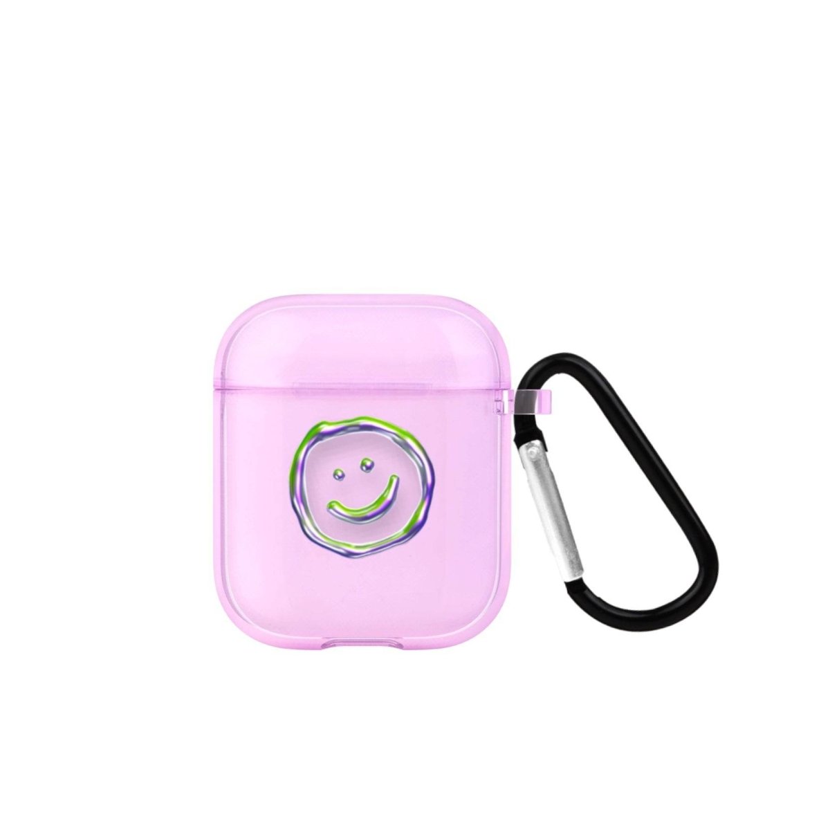 Silver Doodles AirPods Şeffaf Silikon Kılıf Lila - SUMTHINCS