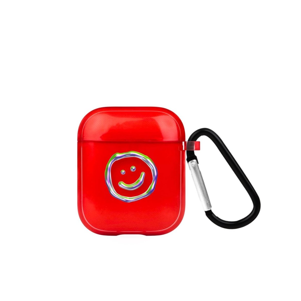 Silver Doodles AirPods Şeffaf Silikon Kılıf Kırmızı - SUMTHINCS