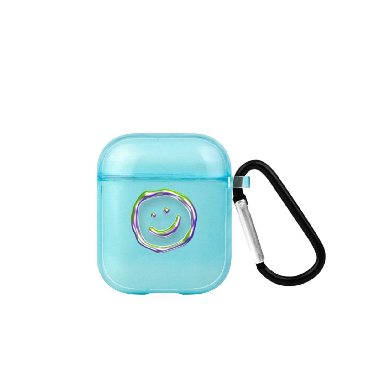 Silver Doodles AirPods Şeffaf Silikon Kılıf Mavi - SUMTHINCS