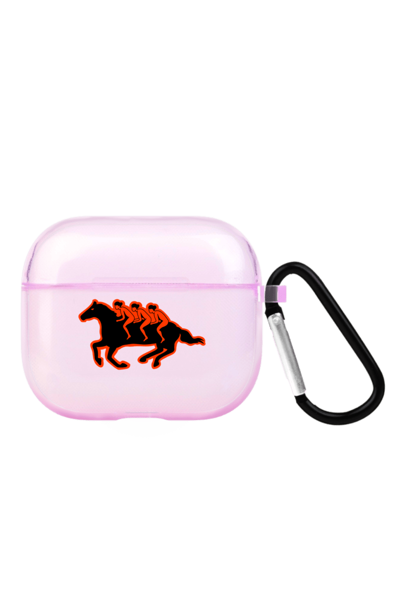 Somewhere AirPods 3 Şeffaf Silikon Kılıf Lila - SUMTHINCS