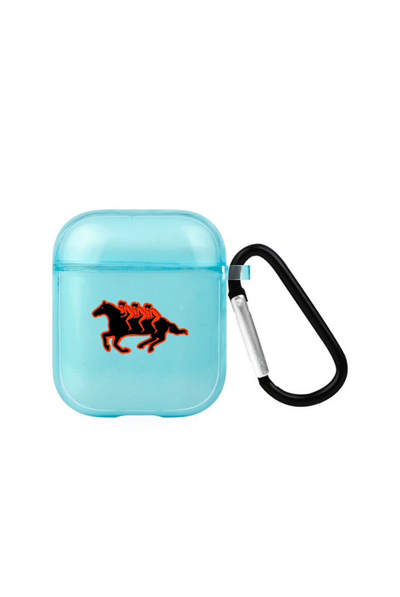 Somewhere AirPods Şeffaf Silikon Kılıf Mavi - SUMTHINCS