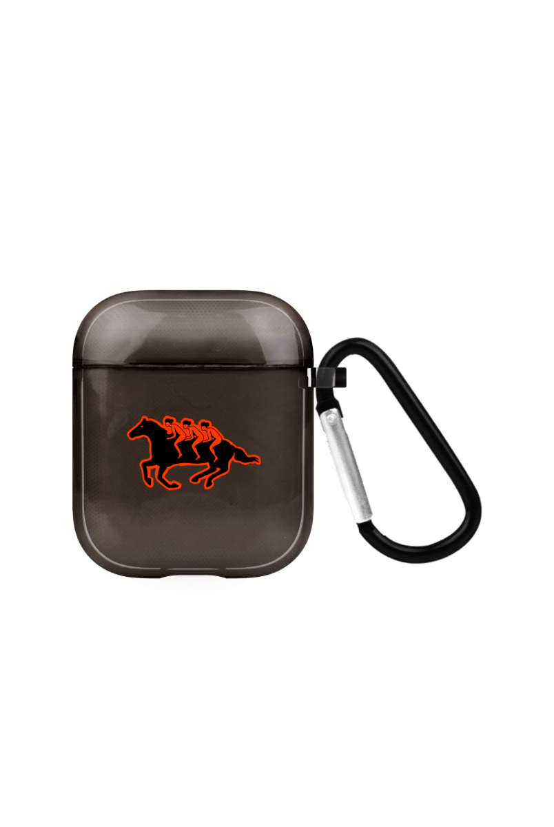 Somewhere AirPods Şeffaf Silikon Kılıf Siyah - SUMTHINCS