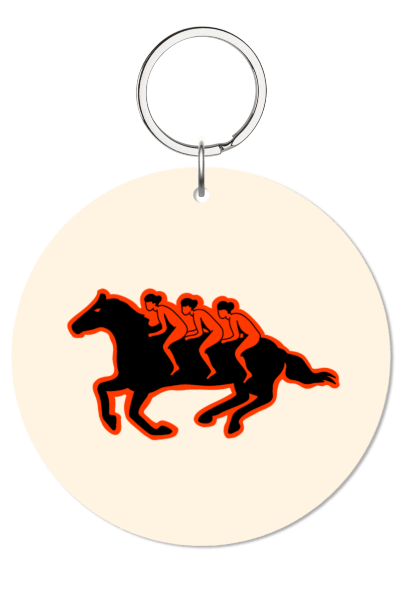 Somewhere Glossy Yuvarlak Anahtarlık - SUMTHINCS