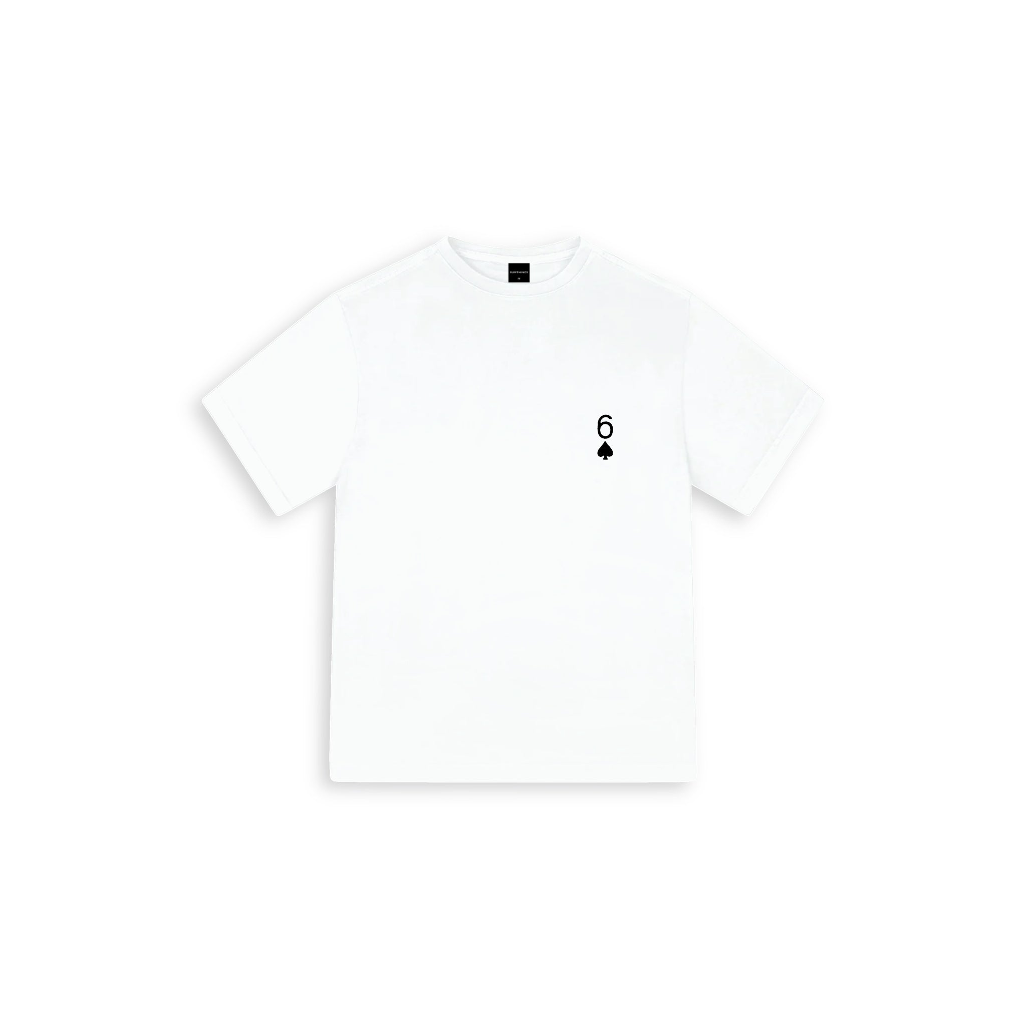 Spade 6 Oversize Large T-shirt Beyaz - SUMTHINCS