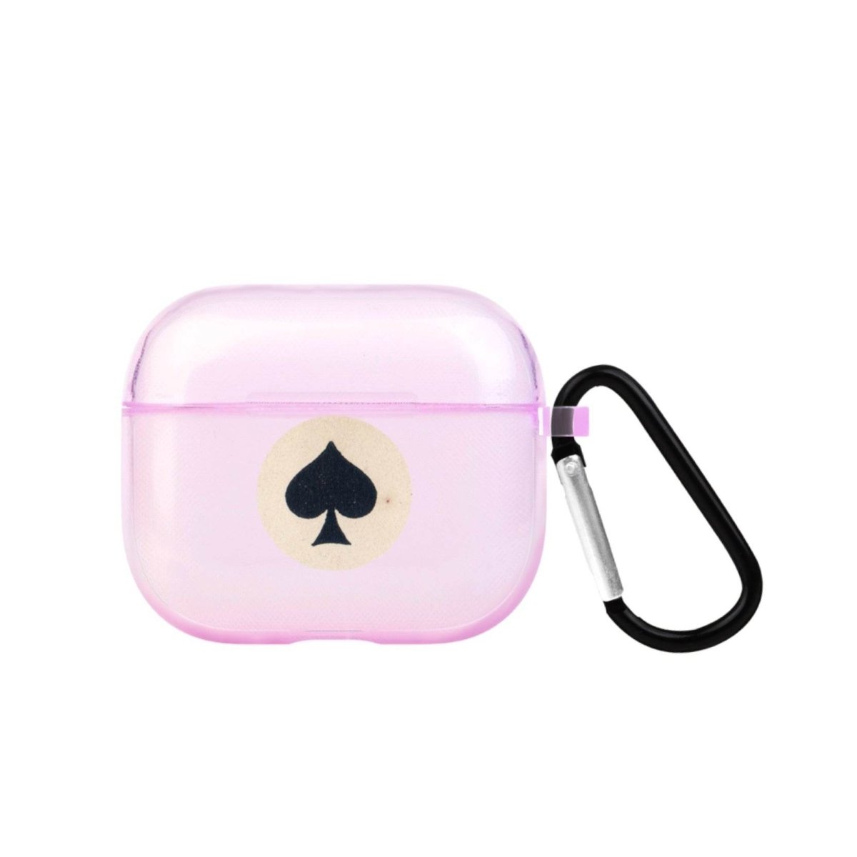 Spade AirPods 3 Şeffaf Silikon Kılıf Lila - SUMTHINCS