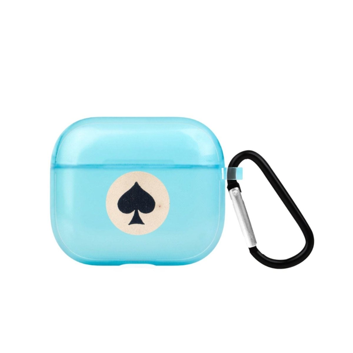 Spade AirPods 3 Şeffaf Silikon Kılıf Mavi - SUMTHINCS