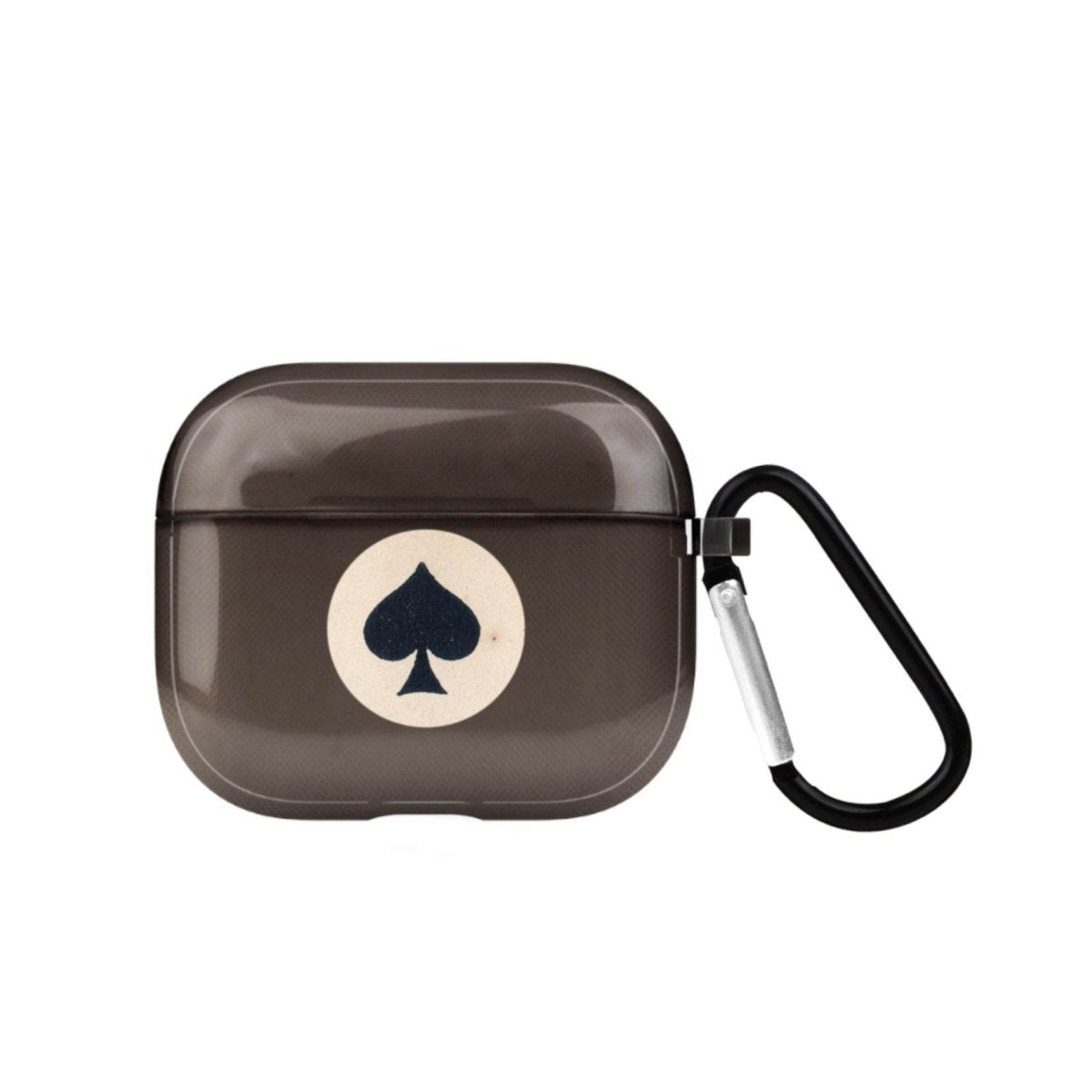 Spade AirPods 3 Şeffaf Silikon Kılıf Siyah - SUMTHINCS