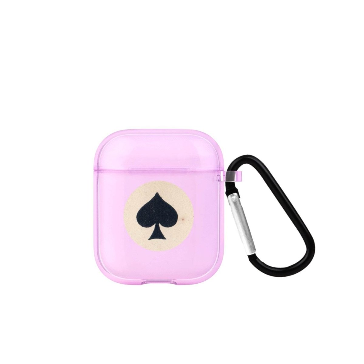 Spade AirPods Şeffaf Silikon Kılıf Lila - SUMTHINCS