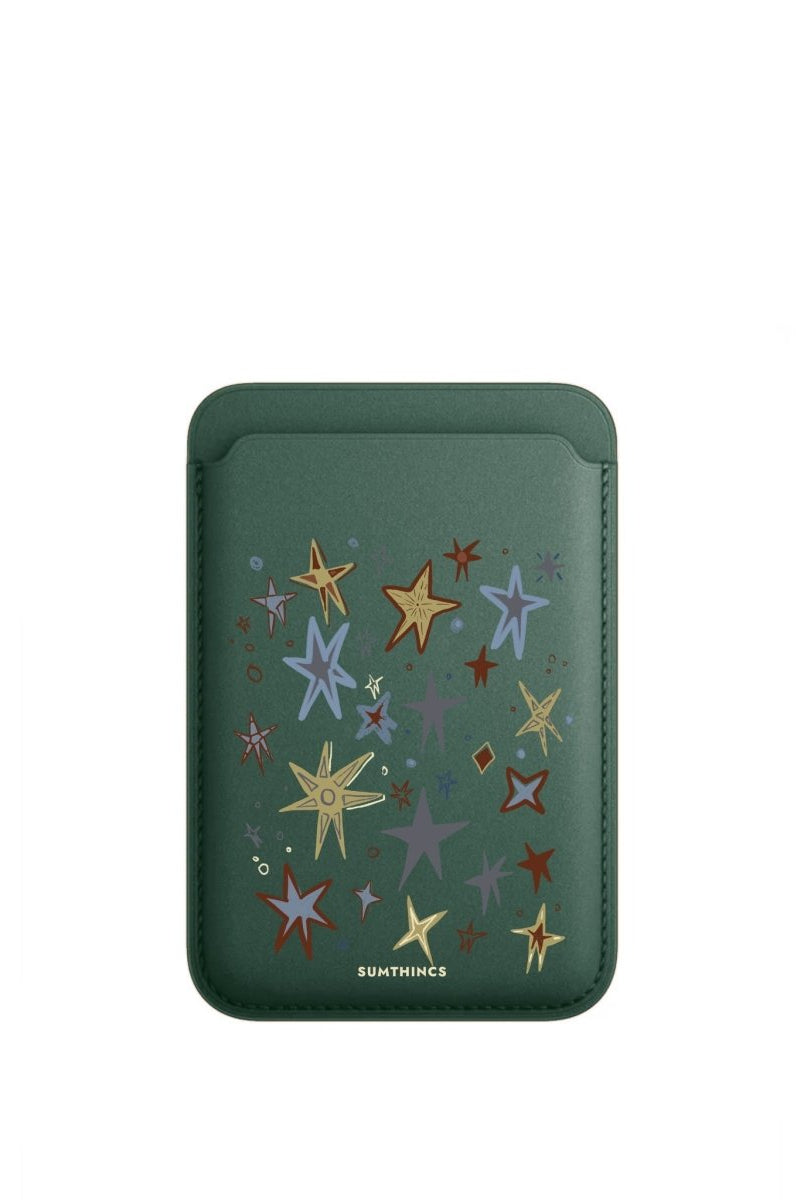 Twinkle MagSafe Deri Cüzdan Wallet Kaktüs Yeşili - Sumthincs