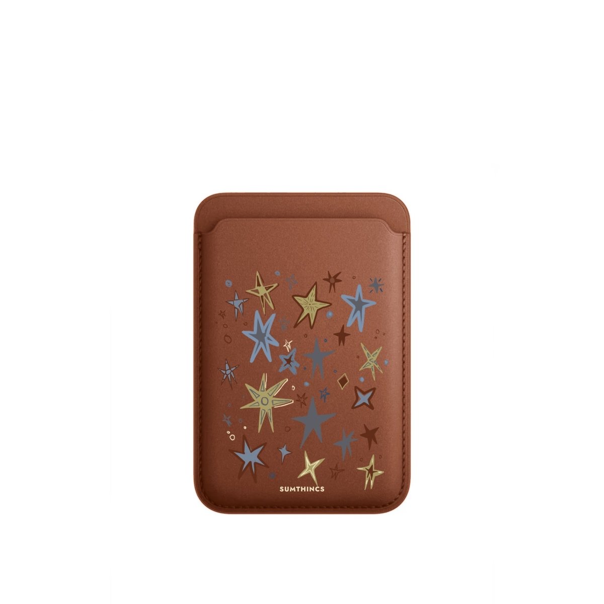 Twinkle MagSafe Deri Cüzdan Wallet Kahverengi - Sumthincs