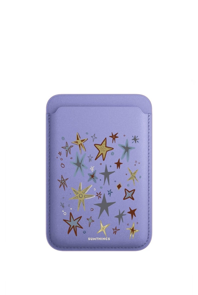Twinkle MagSafe Deri Cüzdan Wallet Lila - Sumthincs