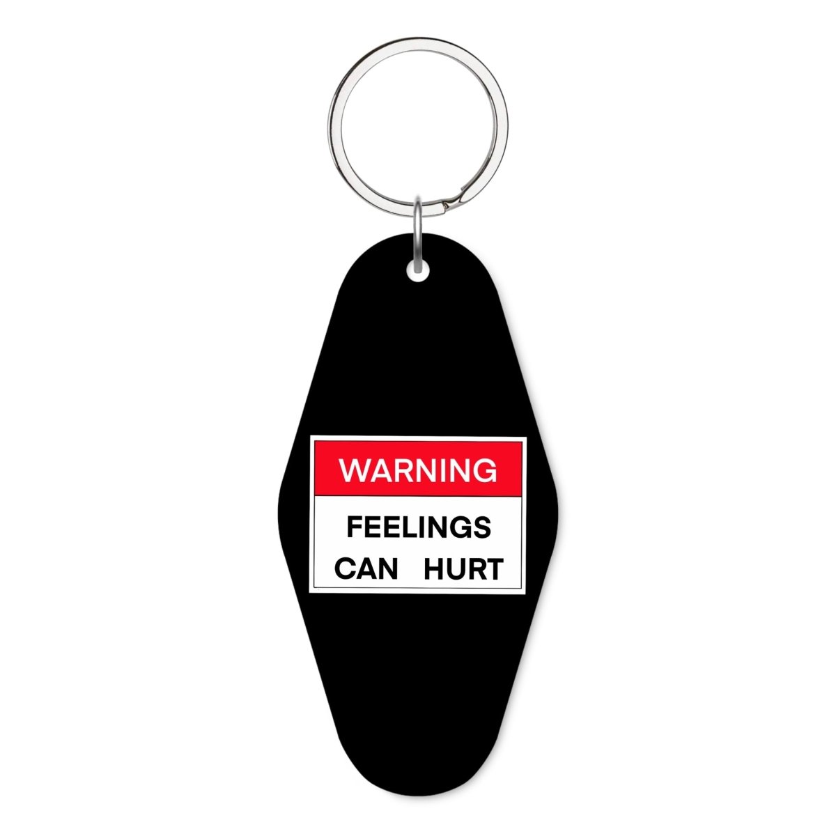 Warning Glossy Prizma Anahtarlık - SUMTHINCS