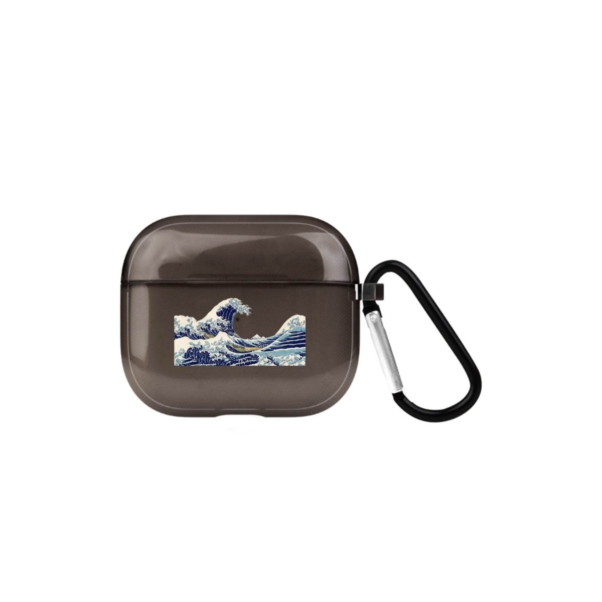 Waves AirPods 3 Şeffaf Silikon Kılıf Siyah - SUMTHINCS