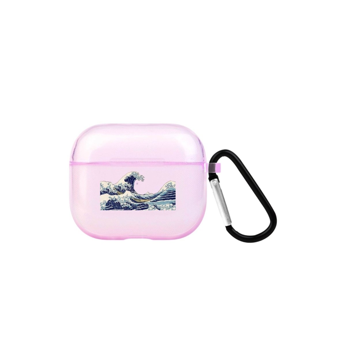 Waves AirPods 3 Şeffaf Silikon Kılıf Lila - SUMTHINCS