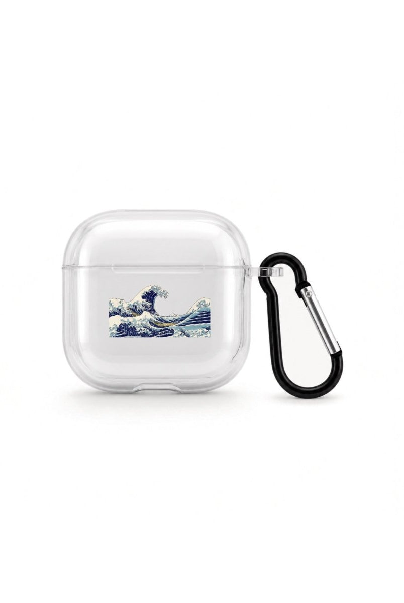 Waves AirPods 4 Şeffaf Silikon Kılıf - Sumthincs
