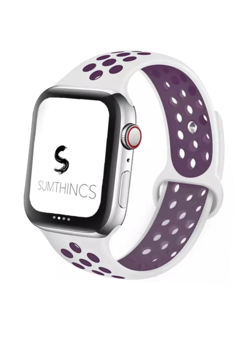 White and Purple Delikli Spor Kordon 38 - 40 - 41 - SUMTHINCS