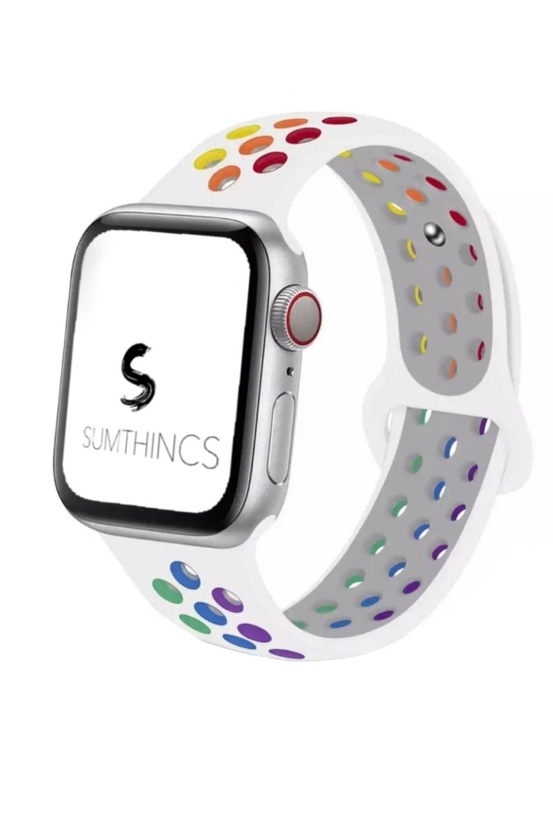 White Rainbow Delikli Spor Kordon 38 - 40 - 41 - SUMTHINCS