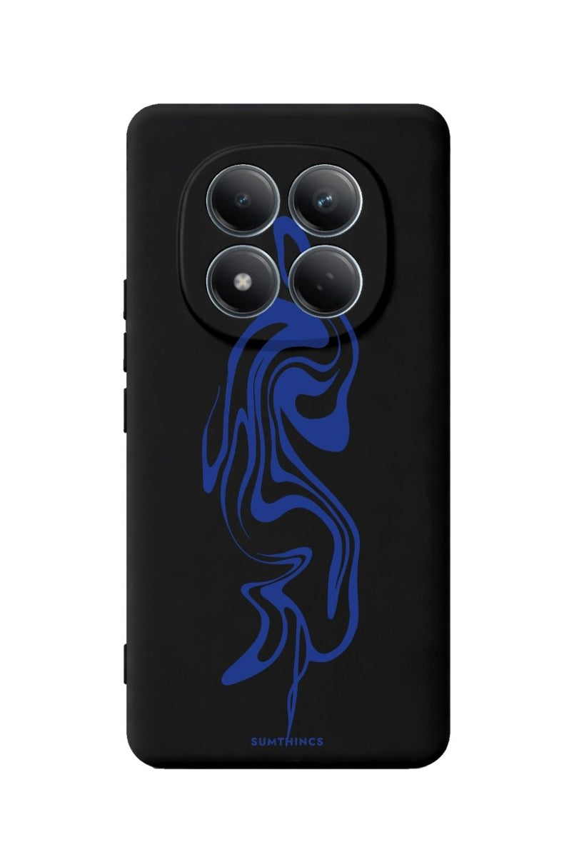 Xiaomi Abstract Ink Premium Telefon Kılıfı Siyah - Sumthincs