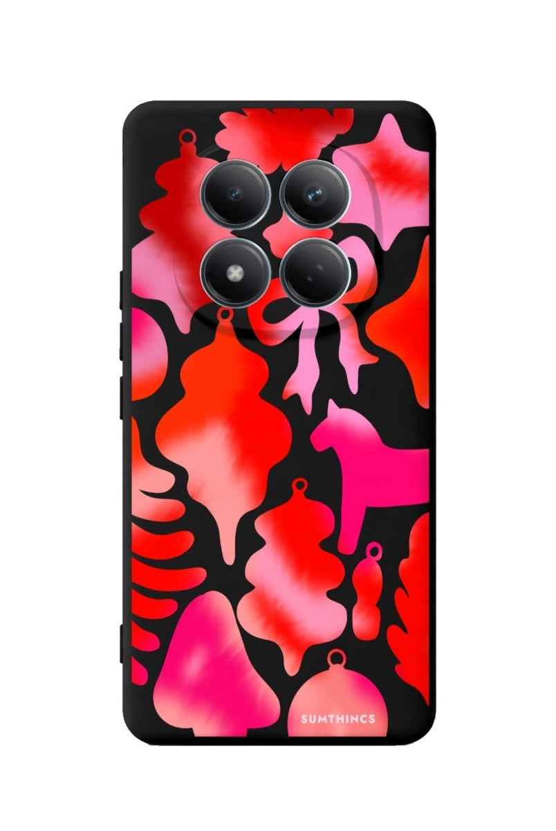 Xiaomi Blush Bells Premium Telefon Kılıfı Siyah - Sumthincs