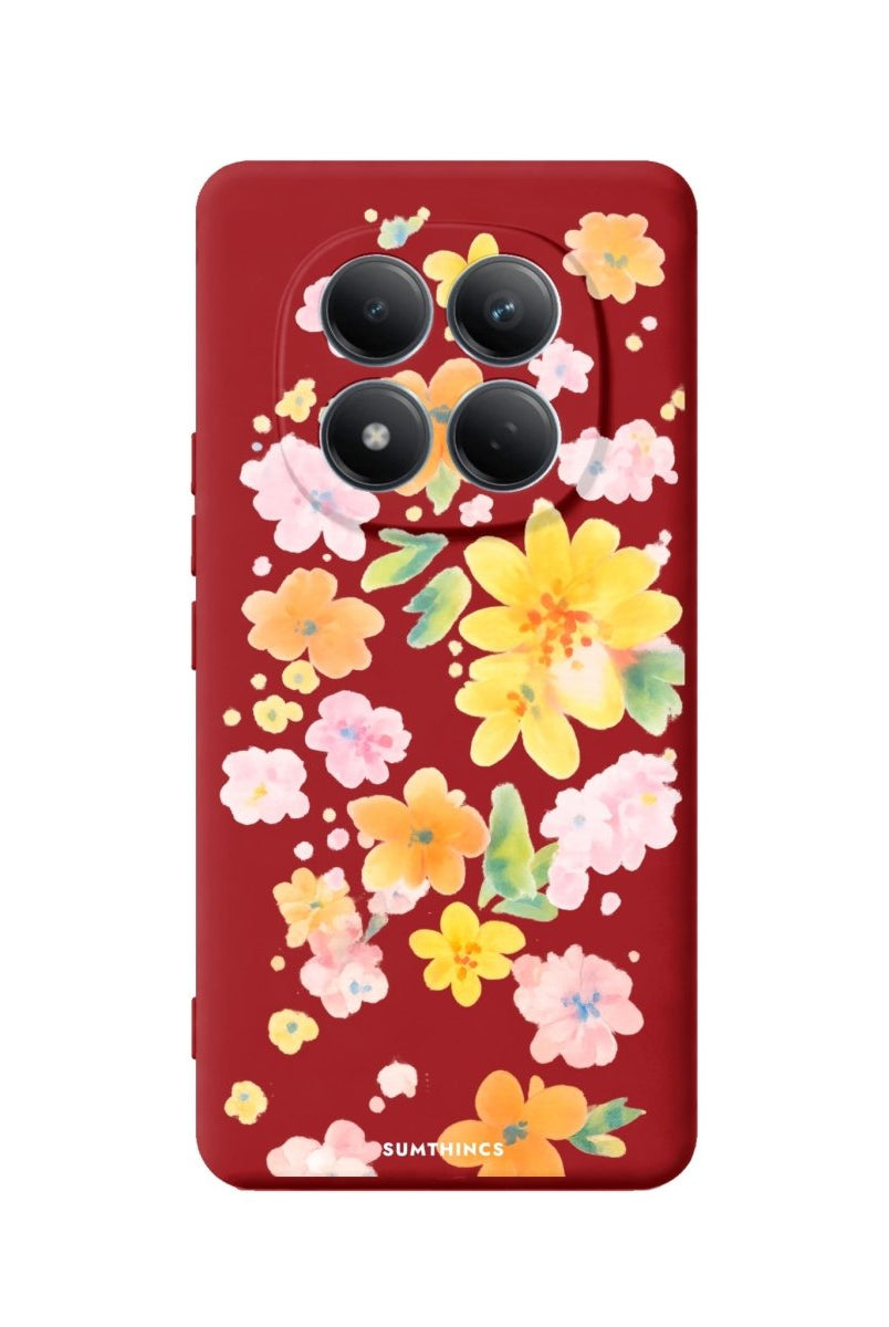 Xiaomi Butterbloom Premium Telefon Kılıfı Kırmızı - Sumthincs