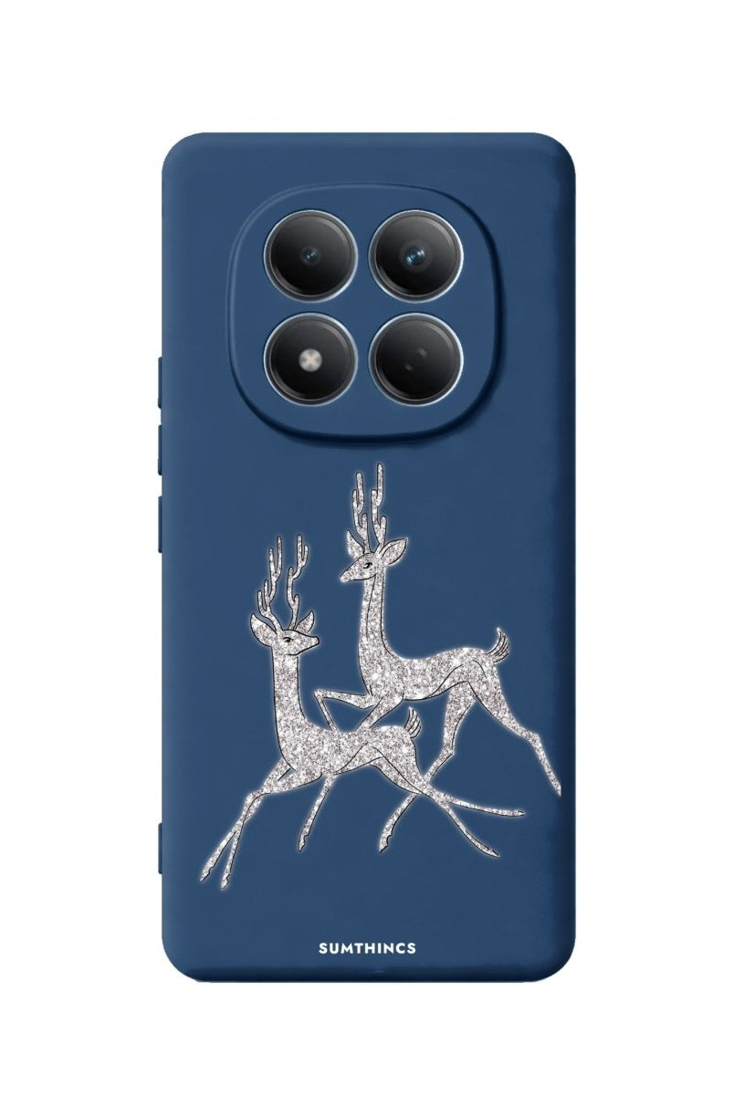 Xiaomi Disco Deers Premium Telefon Kılıfı Pasifik Mavi - Sumthincs