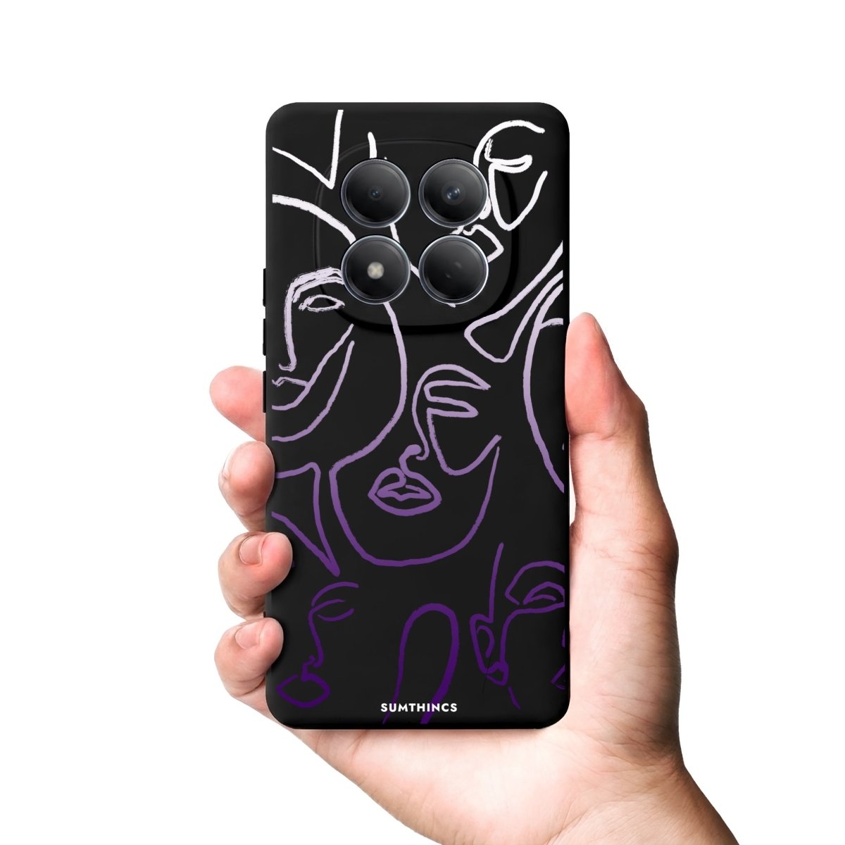 Xiaomi Faces Premium Telefon Kılıfı Gri - Sumthincs