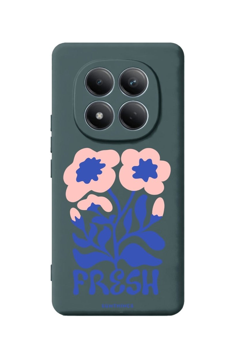 Xiaomi Fresh Flowers Premium Telefon Kılıfı Kaktüs Yeşili - Sumthincs
