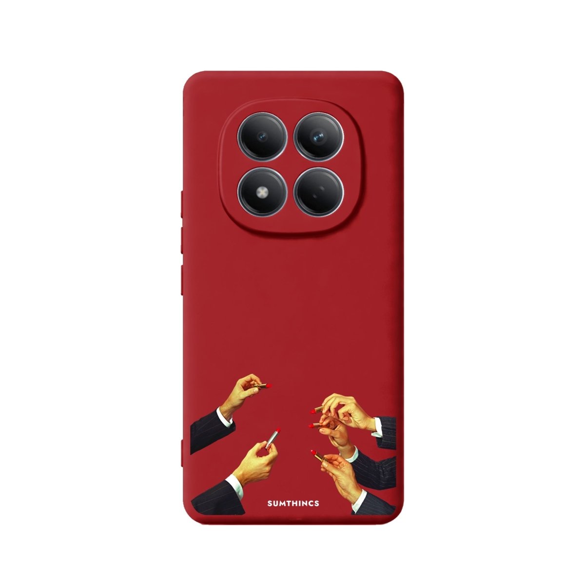 Xiaomi Lipstick Premium Telefon Kılıfı Kırmızı - Sumthincs