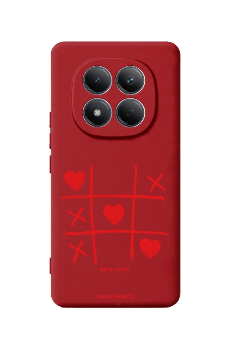 Xiaomi Love Game Premium Telefon Kılıfı Kırmızı - Sumthincs