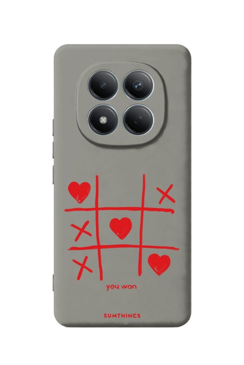 Xiaomi Love Game Premium Telefon Kılıfı Gri - Sumthincs