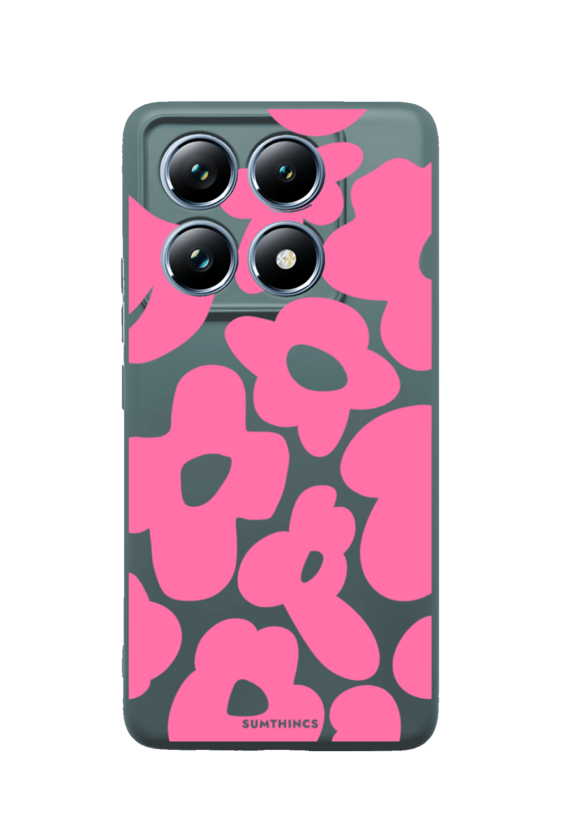 Xiaomi Mi 11T/11T Pro Daisy Pop Premium Telefon Kılıfı Kaktüs Yeşili - SUMTHINCS