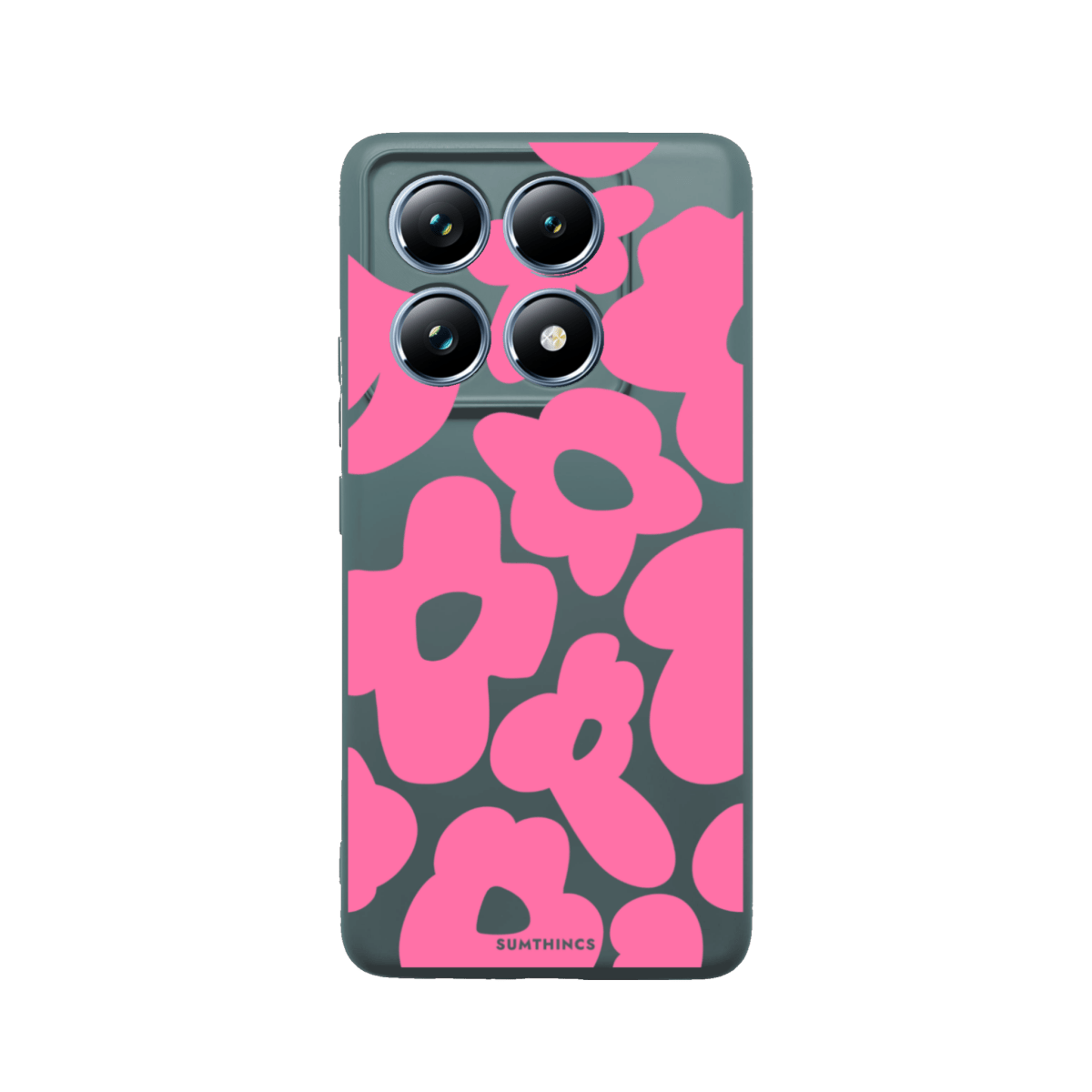 Xiaomi Mi 11T/11T Pro Daisy Pop Premium Telefon Kılıfı Kaktüs Yeşili - SUMTHINCS