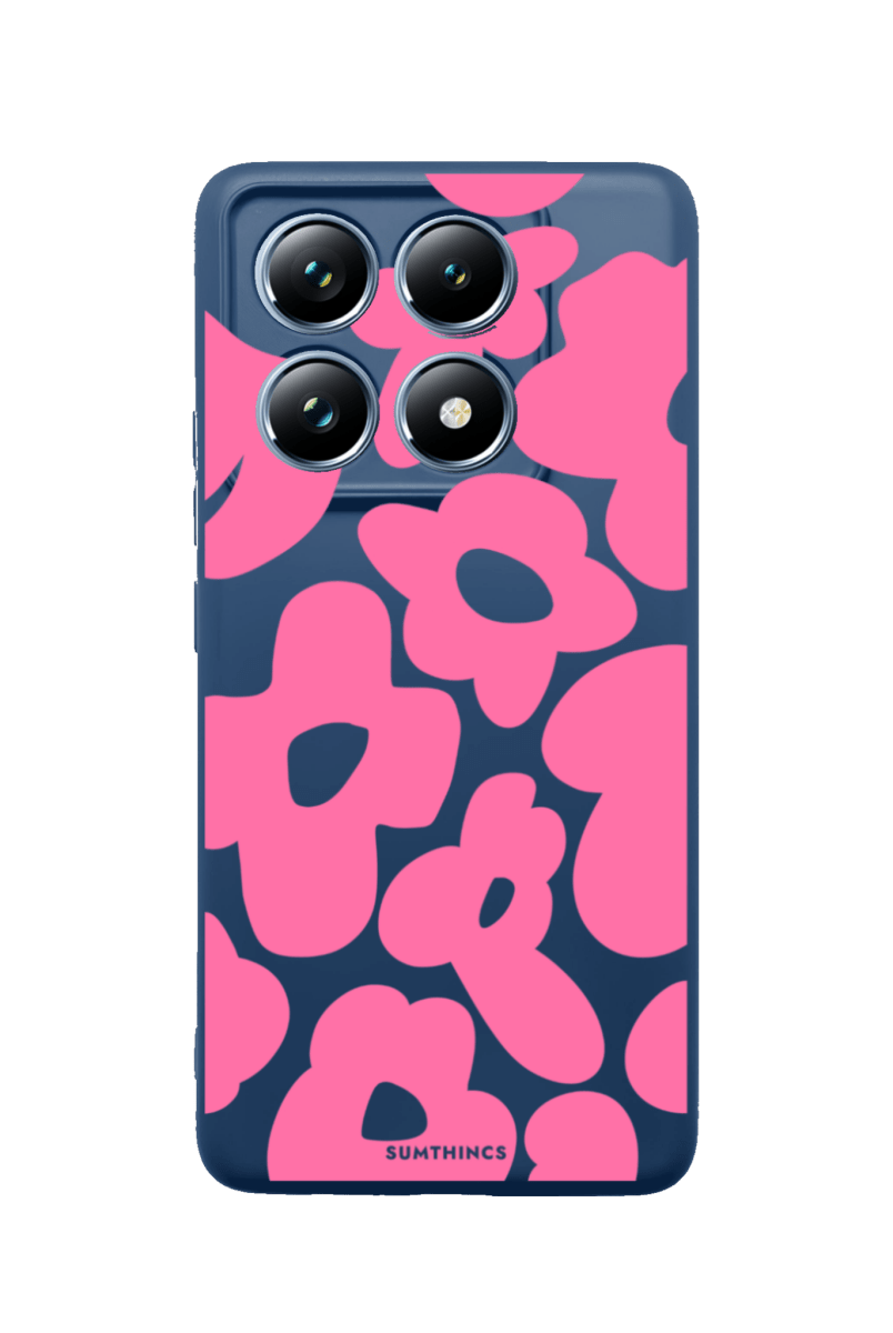 Xiaomi Mi 11T/11T Pro Daisy Pop Premium Telefon Kılıfı Pasifik Mavi - SUMTHINCS