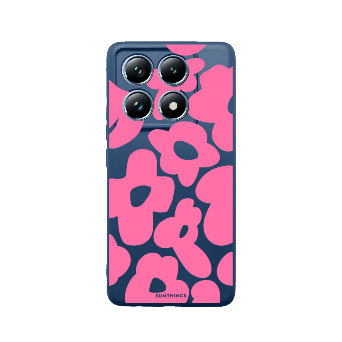 Xiaomi Mi 11T/11T Pro Daisy Pop Premium Telefon Kılıfı Pasifik Mavi - SUMTHINCS